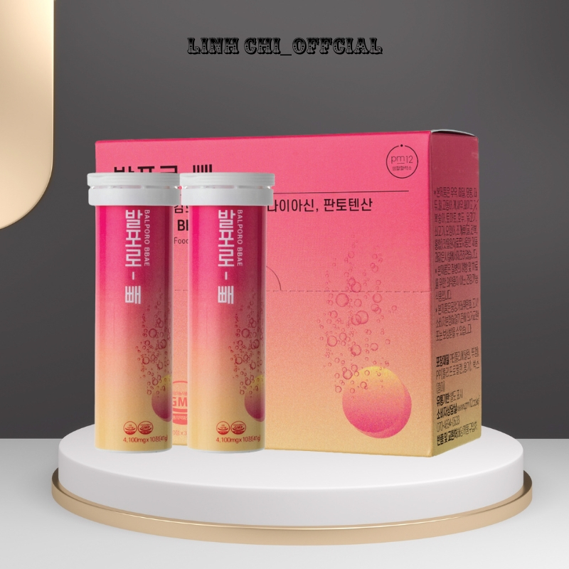 Giảm cân với  Viên sủi BALPORO BBAE Hàn Quốc Chính Hãng