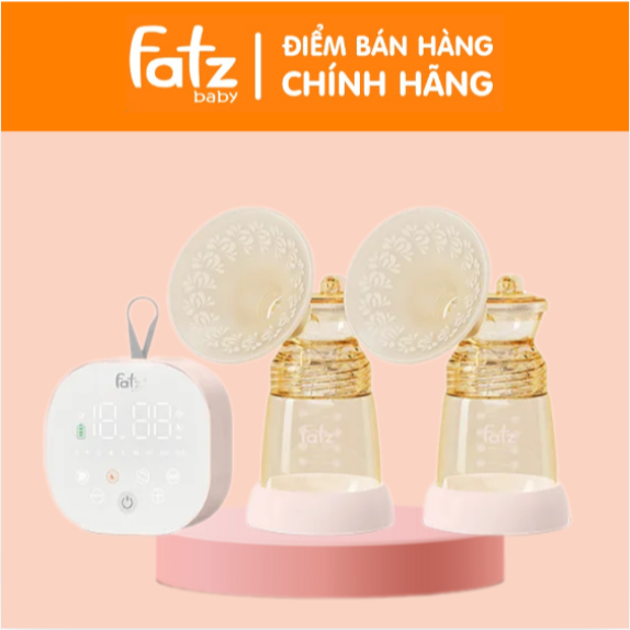 Máy hút sữa điện đôi Fatz Baby Resonance 9/ 9 plus [kèm nắp chống bụi cho phễu hút, nắp bình sữa và 