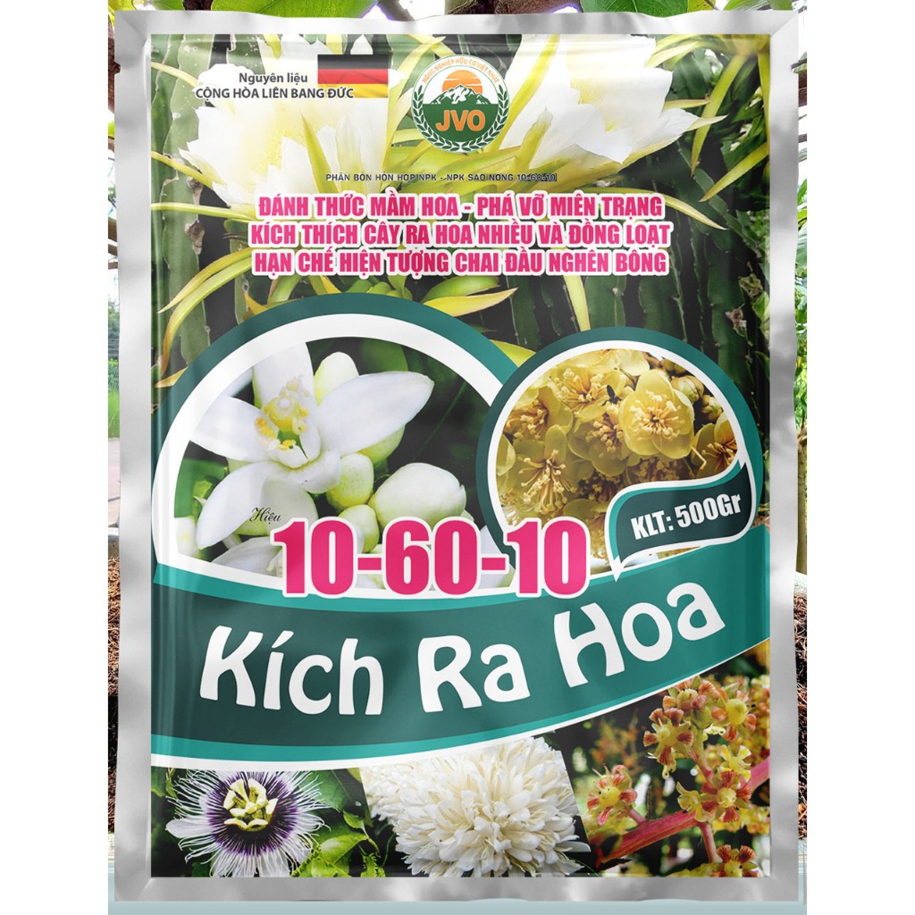 Kích Ra Hoa gói 500g tạo mầm kích hoa siêu tốt JVO67 NongNghiepVietNhat