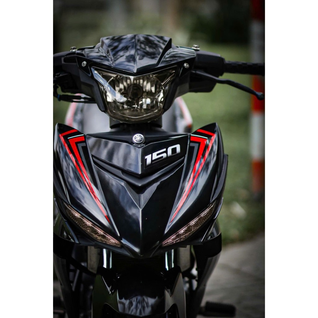 Tem rời Exciter 150 đỏ đen Ex