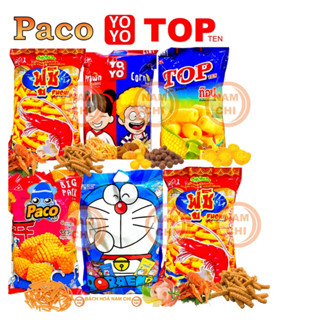 [TỔNG HỢP] Gói Bánh Snack Siêu To Khổng Lồ Thái Lan Snack Thập Cẩm TÔM - MỰC - BẮP - DORAEMON - YOYO