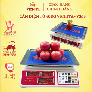 [Cân Đĩa Ngửa - VICHITA] Cân điện tử tính tiền độ chính xác cao, tiện ích cho mọi nhà bán hàng MÃ V368