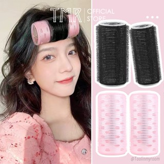 Lô Uốn Tóc tự dính TMR Lõi Nhôm Nhiệt chất liệu cao cấp 2 kích cỡ khác nhau Lô cuốn tóc