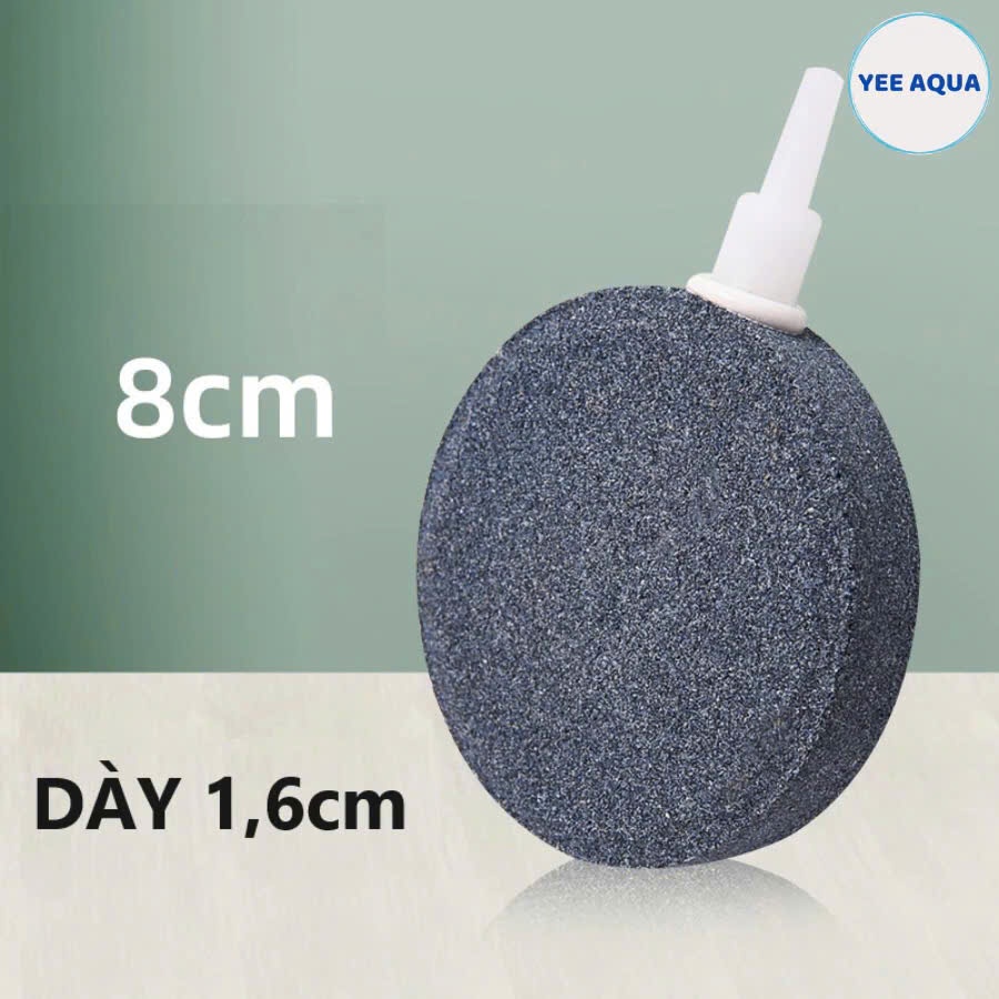 Đĩa sủi oxy phi 80 cho bể cá thủy sinh (dùng với máy sủi oxy)