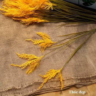 Hoa Lụa Decor, Cành Thóc Lúa Giả Trang Trí