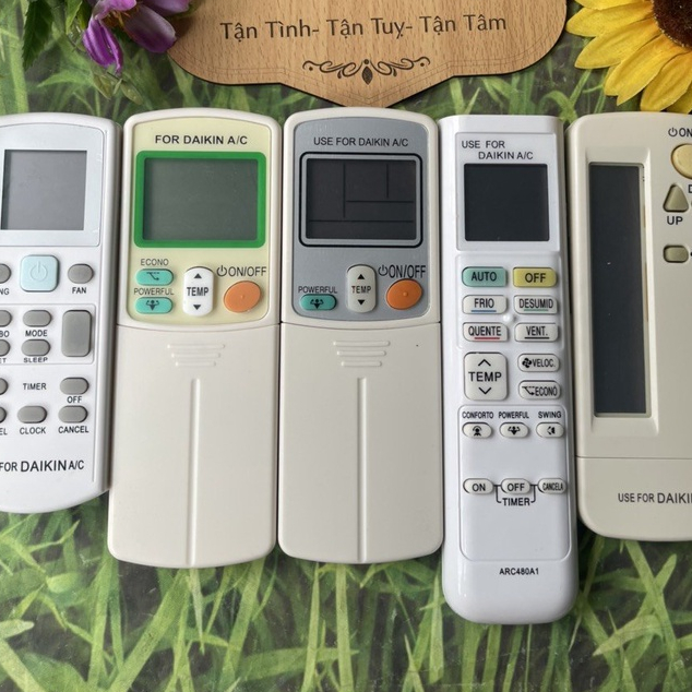🎀[Bảo hành 03 tháng]🎀 Remote máy lạnh dành cho DAIKIN