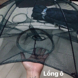 Lồng ô 8 cửa (lỗ) đánh cá - lồng ô bát quái