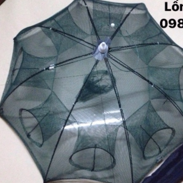Lồng ô 8 cửa (lỗ) đánh cá - lồng ô bát quái