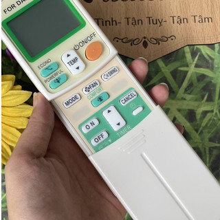 🎀[Bảo hành 03 tháng]🎀 Remote máy lạnh dành cho DAIKIN