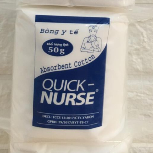 Bông gòn y tế Quick-Nurse 50g