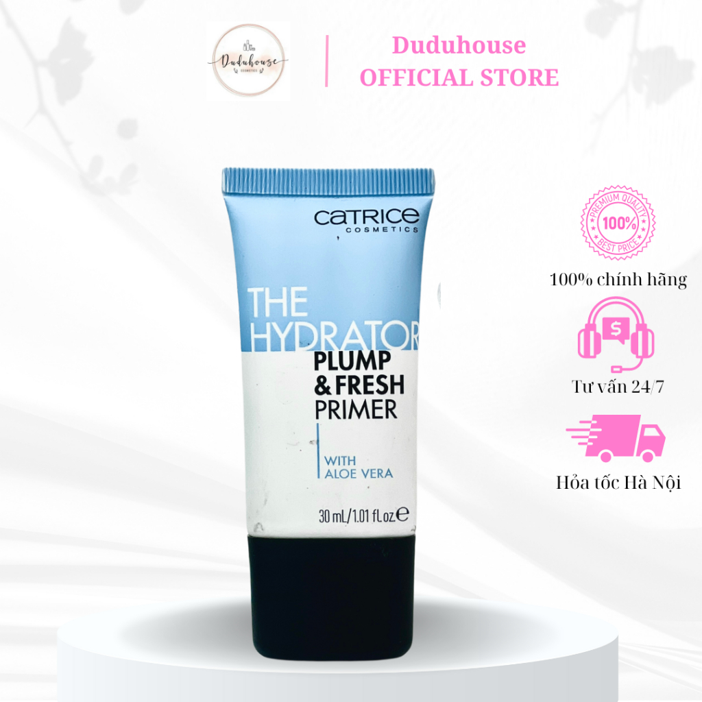 Kem Lót Kiềm Dầu Dưỡng Ẩm CATRICE Primer Catrice màu xanh da hỗn hợp