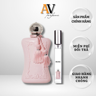 Nước Hoa Nữ Cao Cấp 𝗗𝗲𝗹𝗶𝗻𝗮 Parfums De Marly EDP Chiết 10ml Hoa Hồng Vani Ngọt Ngào Gợi Cảm Lưu Hương Lâu