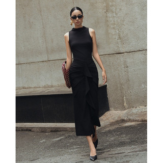 OLV - Chân váy đuôi cá dáng dài Finna Silk Skirt