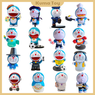 Mô hình Doraemon cosplay nghề nghiệp, Quốc Gia, Phù thuỷ, Đầu bếp, Gymer, Hoạ sĩ...- đồ chơi doremon nobita trang trí