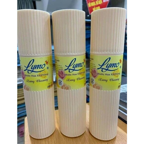 1 [ Mẫu Mới] Xịt Thơm Phòng LYMO CHARMING CHAI TO 350ML