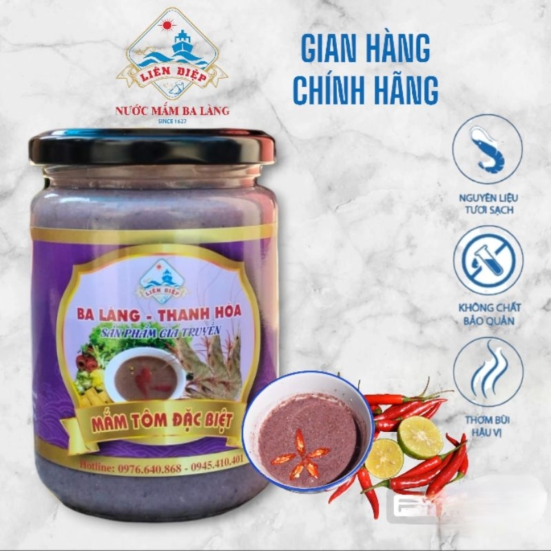 Mắm Tôm Đặc Biệt Ba Làng