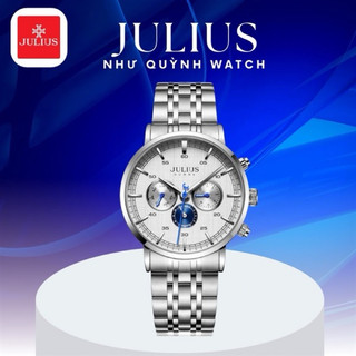 Đồng hồ nam 6 kim jah-100 julius hàn quốc mặt size 4,2cm