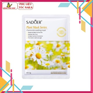 (Combo 5 miếng) Mặt nạ đắp mặt Sadoer 25g