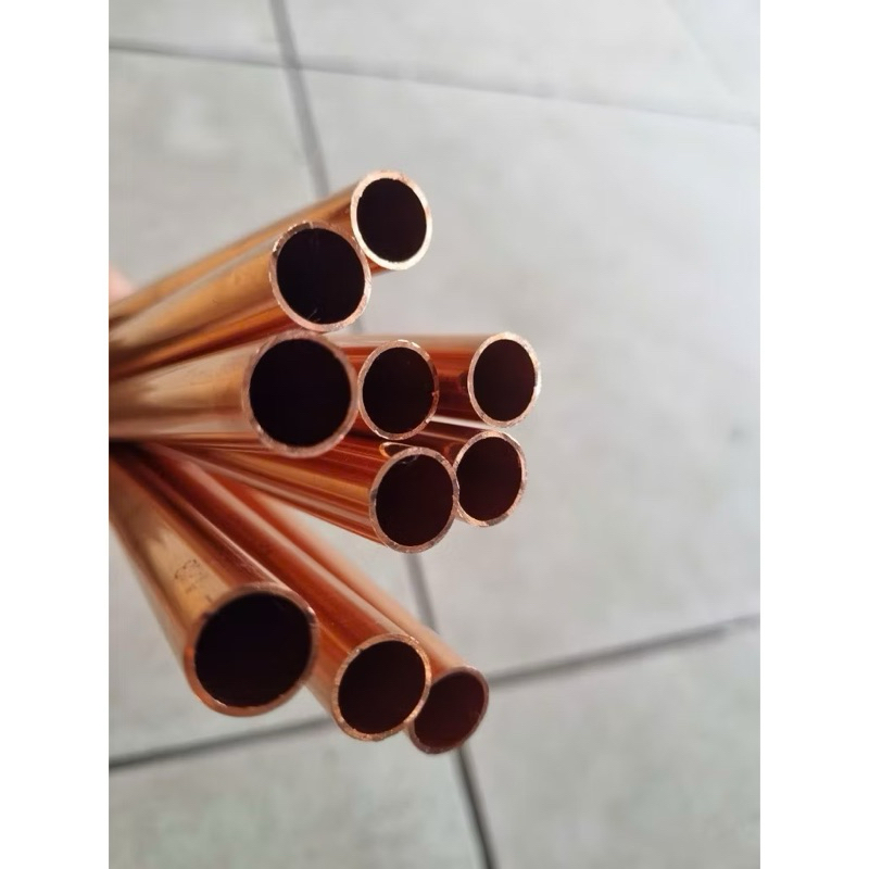 Combo 3 đoạn ống đồng đỏ phi 12mm x 1mm x 3m