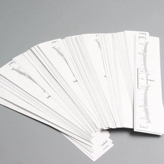 Thước dán, đo vẽ lông mày (set 10 chiếc)