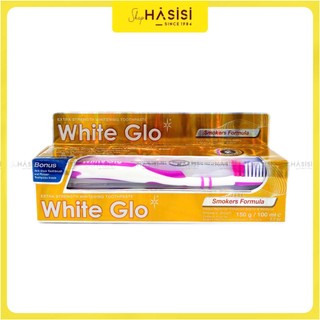 Kem Đánh Răng WHITE GLO - Extra Strength Whitening Toothpaste 150g