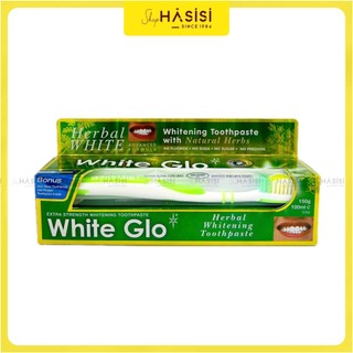 Kem Đánh Răng WHITE GLO - Extra Strength Whitening Toothpaste 150g