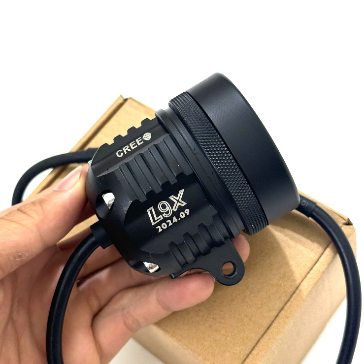 Đèn trợ sáng L9X Nhôm CNC bảo hành 6 tháng ánh sáng trắng