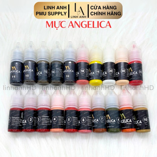 [Bạn mới nhập COSHBM -50% đơn 0Đ] Mực ANGELICA 10ML Nga Mày Môi Mí Xử Lý Phun Xăm