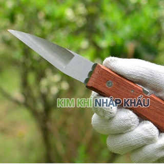 Dao ghép cành cán gỗ gấp - G4