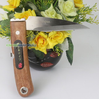 Dao ghép cành cán gỗ gấp - G4