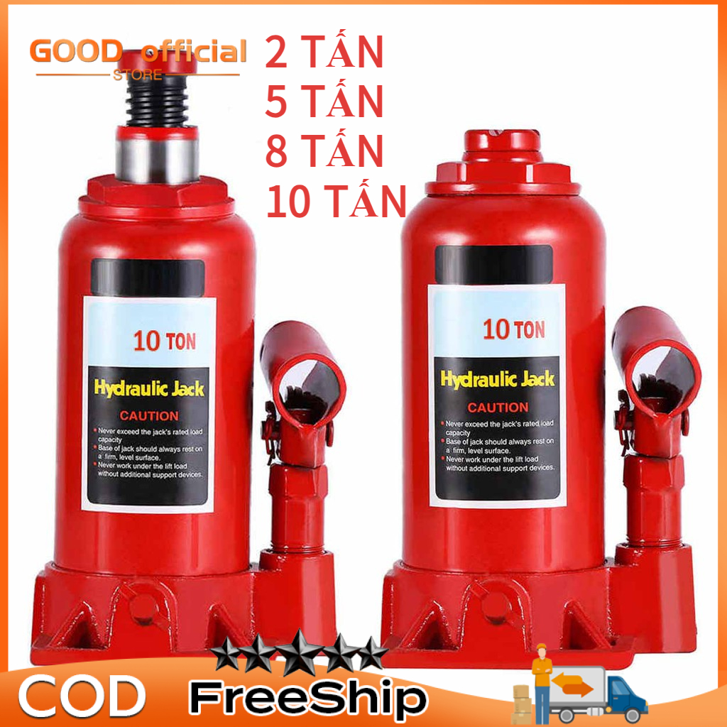 Kích Thuỷ Lực Loại Tốt ( Kích Ô tô - Con Đội Thuỷ Lực )-Kích thủy lực - Con đội thủy lực 2 TẤN 5 TẤN 8 TẤN 10 TẤN