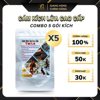 Combo 5 gói Cám Ốc mít kích lửa Tài Lê bổ sung chất dinh dưỡng giúp mượt lông, bền lửa
