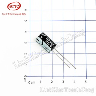 Bộ 20 Chiếc Tụ Hóa 680uF 25V (10x17mm)