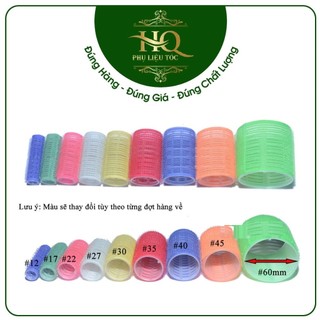 12 ống cuốn, lô tự dính đầy đủ các size