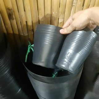 Combo 20 Chậu Mềm Đen C5 (110*110)