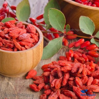 Kỷ tử đỏ 100gr, hạt kỳ tử đỏ, kỳ tử pha trà thảo mộc, hầm canh - Thảo Dược Hạnh Nguyên