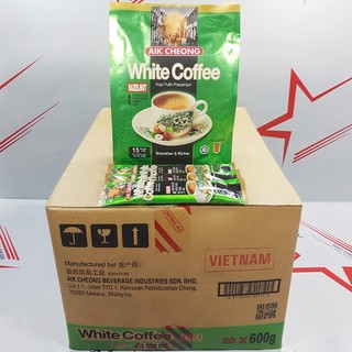 Gói nhỏ cà phê trắng Hạt Phỉ (Hazelnut) Aik Cheong 40g