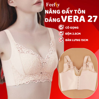 Áo Ngực Bra Định Hình FEELSY VERA 27 Áo Lót Có Gọng Bản To Chống Hằn Gọn Mỡ Lưng