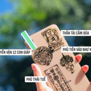 Miếng dán phong thủy Linh phù buôn mua may bán đắt