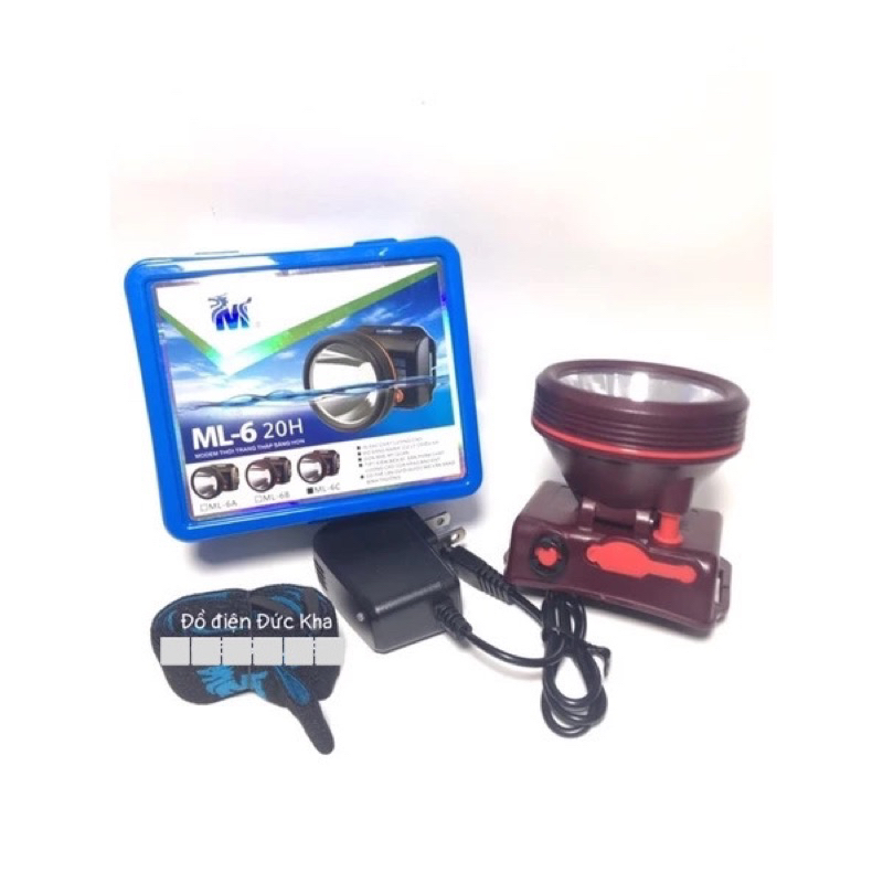ĐÈN PIN ĐỘI ĐẦU SIÊU SÁNG ML6C
