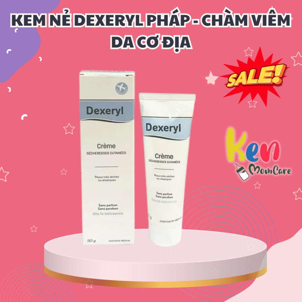 KEM NẺ DEXERYL PHÁP - CHÀM VIÊM DA CƠ ĐỊA