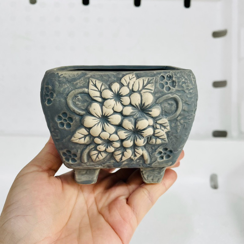 [CÓ SHIP TỈNH] Chậu Gốm Sơn Giả Cổ