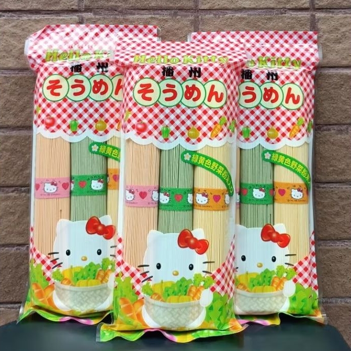 ❤️GIÁ TỐT❤️(HSD 03/2025) Mì Somen Rau Củ Hello Kitty 300g Nhật Bản