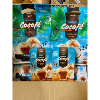 CÀ PHÊ HOÀ TAN SỮA DỪA INSTANT DELIGHT COCOFE TÚI 480G REXSUN