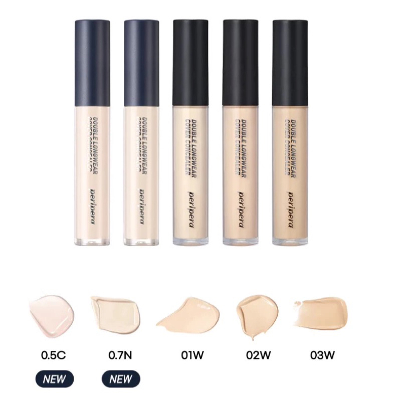 [Peripera] Kem Che khuyết điểm Peripera Double Longwear Cover Concealer (5.5g) | BigBuy360 - bigbuy360.vn