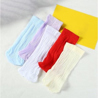 Set 5 Đôi Tất Lưới Mỏng, Tất Kẹo Cho Bé