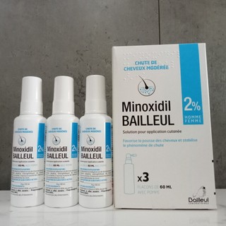 Xịt Mọc Tóc Bailleul 2% Pháp