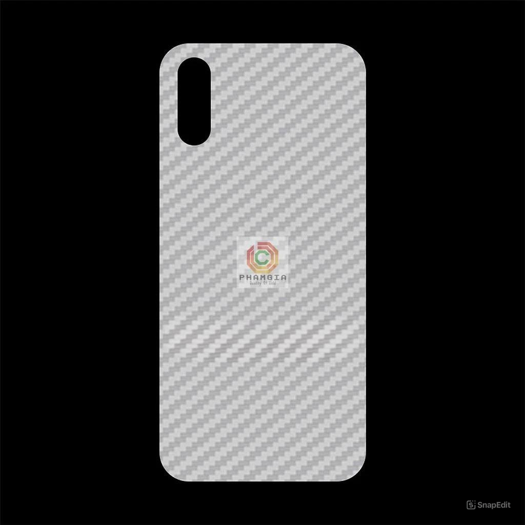 Miếng dán mặt lưng skin carbon Samsung Galaxy A01