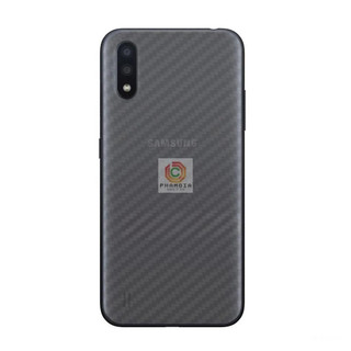 Miếng dán mặt lưng skin carbon Samsung Galaxy A01