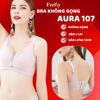 Áo Ngực Bra Định Hình FEELSY ẨU 107 Áo Lót Không Gọng Bản To Chống Hằn Giảm Mỡ Lưng